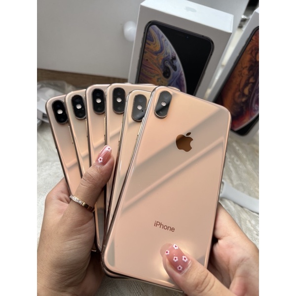 iPhone Xs 256GB 64GB 512 Second Fulset seken e x Inter Apple 64 256 GOLD GRAY SILVER Original Mulus-1