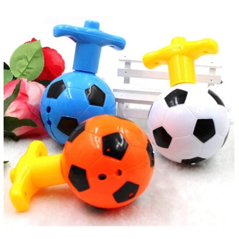 SB168 FootBall Spining Top Bola Mainan Anak LED + Music / Mainan Gangsing Bola