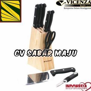 

Al81Z06 Pisau Set Vicenza / Stainless Steel Knife Set V910K Dan V919K Marketmeychi