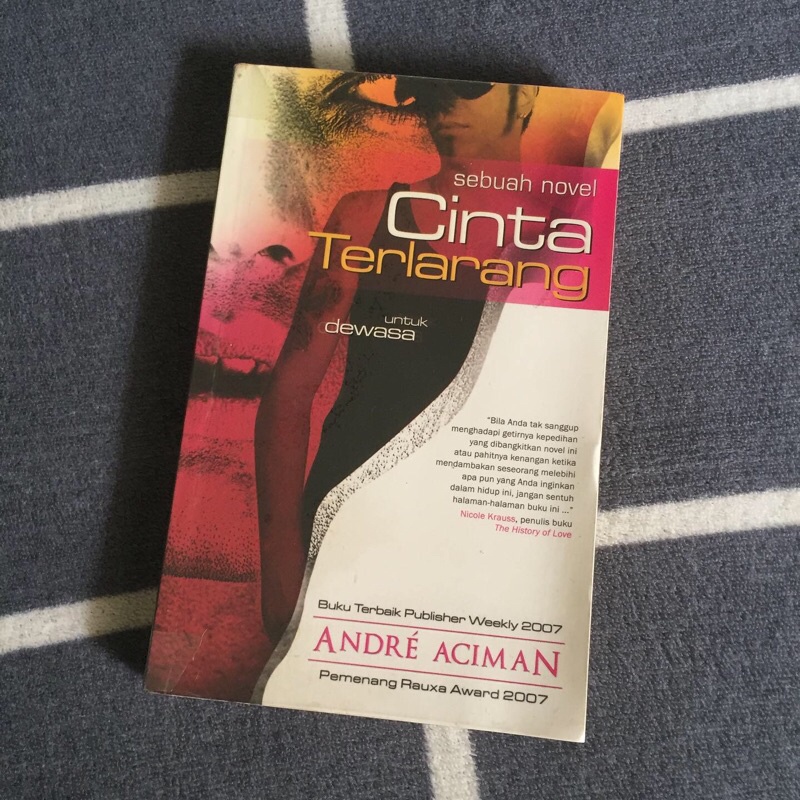 Novel Cinta Terlarang by Andre Aciman (Call Me by Your Name)