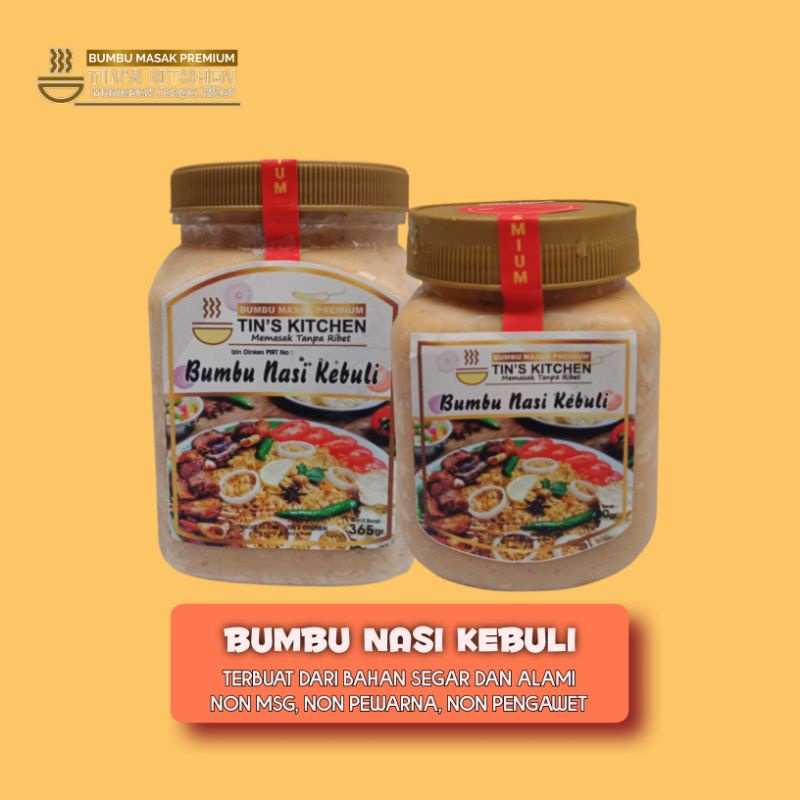 

Tin's kitchen BNK bumbu masak instan Nasi Kebuli