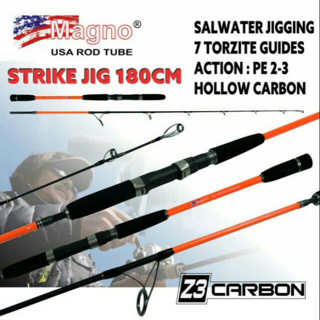 Joran Jigging Magno Strike JIG 602 PE 2 - 3