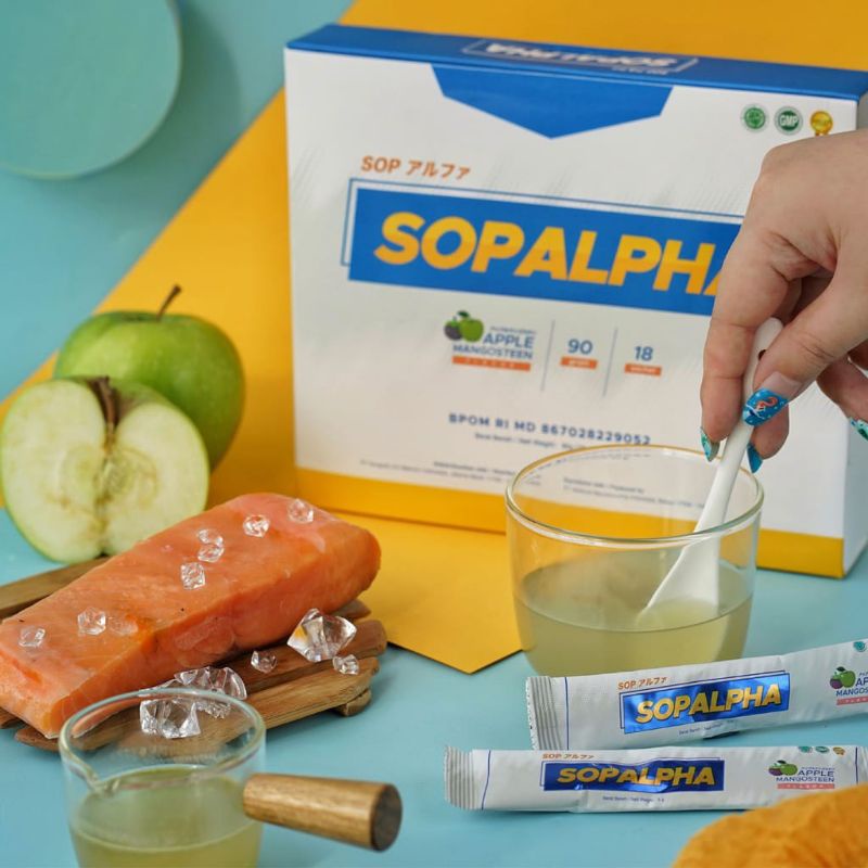 SOPALPHA BIOBOOST SALMON OVARY PEPTIDE 2BOX-36 SASET SOPALPHA BIOBOOST SALMON OVARY PEPTIDE BPOM HAL