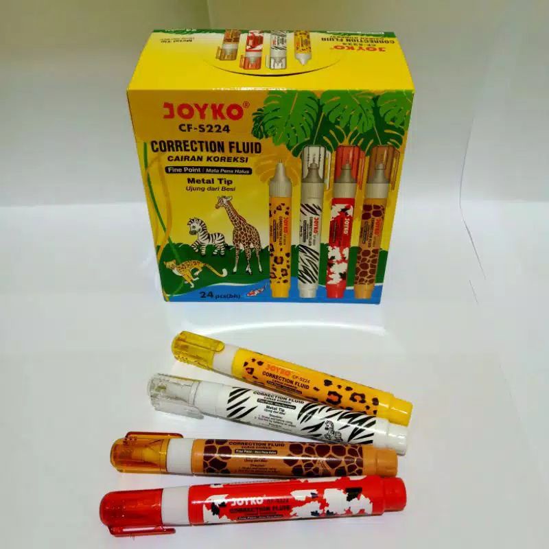 

Correction Fluid/Stipo Cair Joyko CF-S224/CF-S221 Animal Termurah
