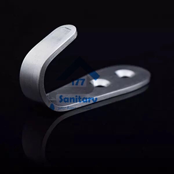Kapstok Stainless 1 Kait JS1- Gantungan Baju Stainles Hook Single Stenlis Tebel Sanitary177 /E46