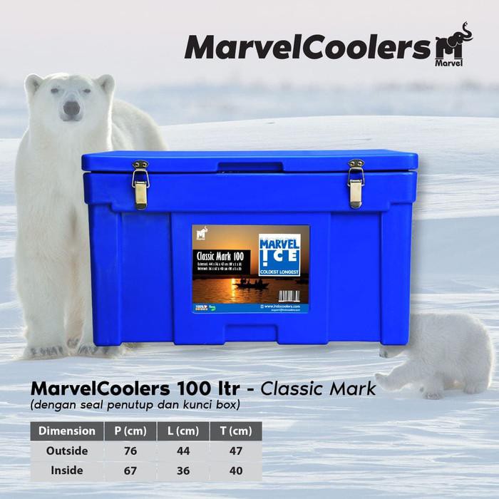  Cooler  Box  Coolbox Coolbox Marvel 100 Liter Seal 
