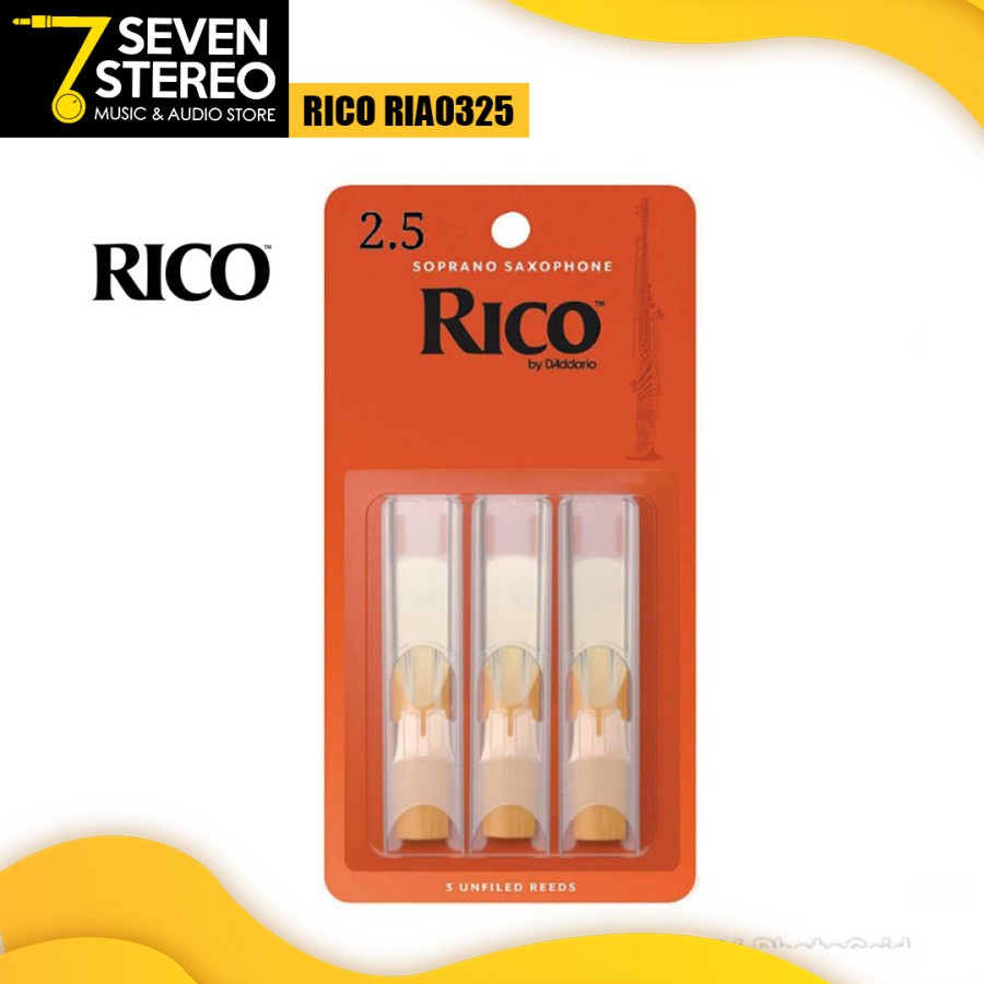 RICO Soprano Sax Reeds Rico RIA0325