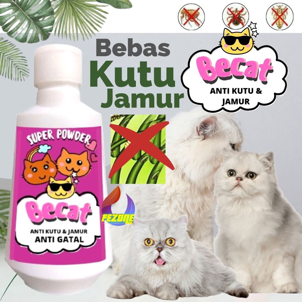 Bedak Kutu Untuk Kucing Bedak Penghilang Kutu Paling Ampuh, Bedak Penghilang Kutu Murah dan Ampuh Sekali FEZONE