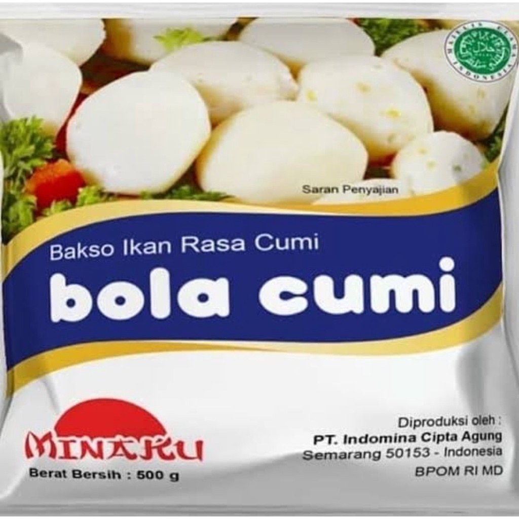 

Minaku Bola Cumi 200 gr