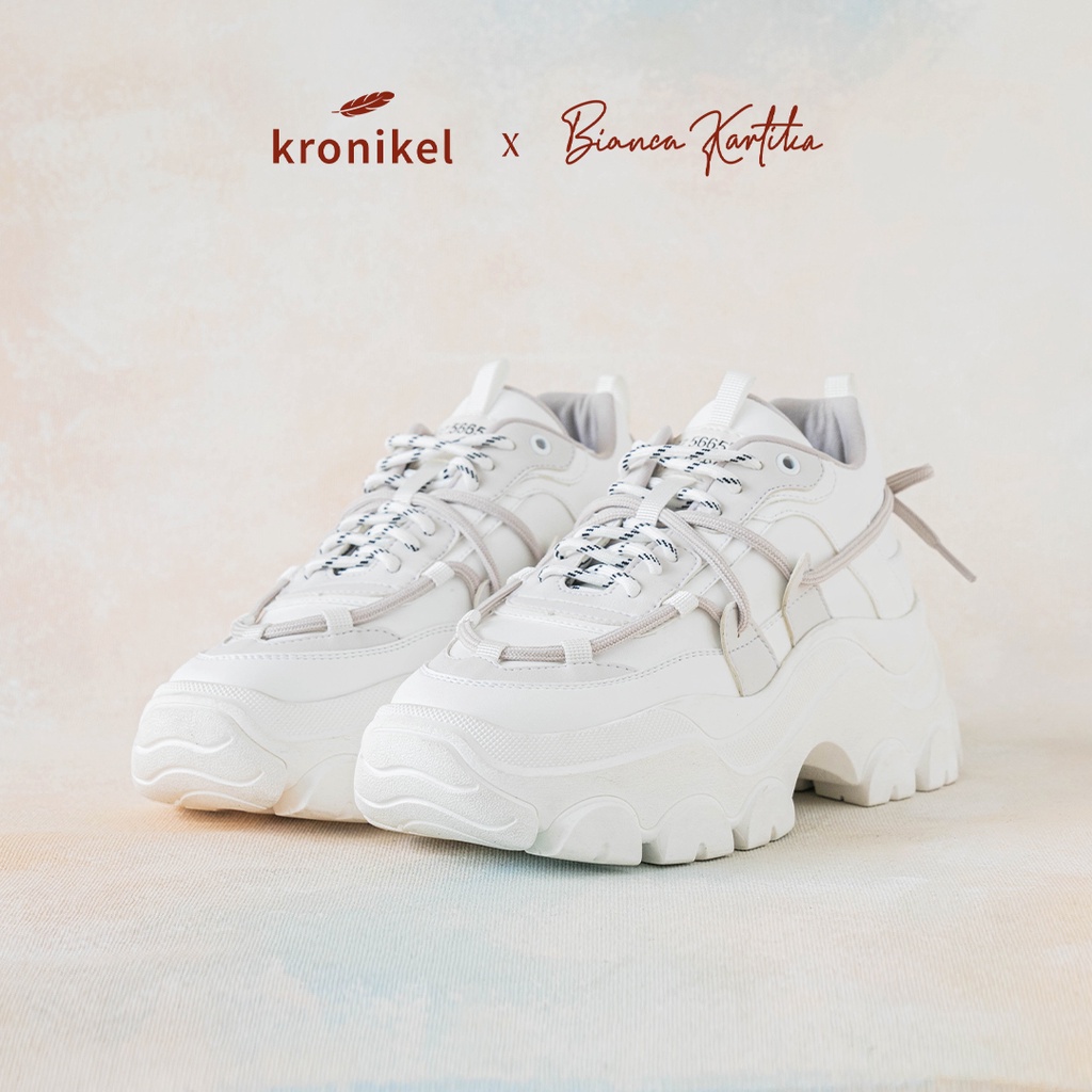 [PREMIUM LOKAL BRAND] KRONIKEL PROJECT x BIANCA KARTIKA // INSA - White