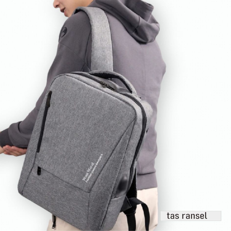 Tas Ransel Korean Lifestyle Casual Laptop Backpack 785