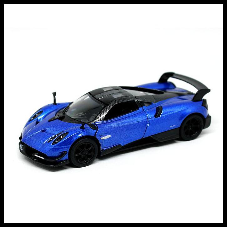 PAGANI HUAYRA BC DIECAST KINSMART MINIATUR MOBIL SPORT - BIRU
