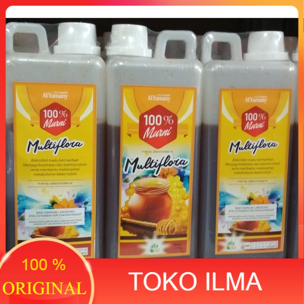 

ORIGINAL AL YAMANY madu murni madu multiflora 500 gr
