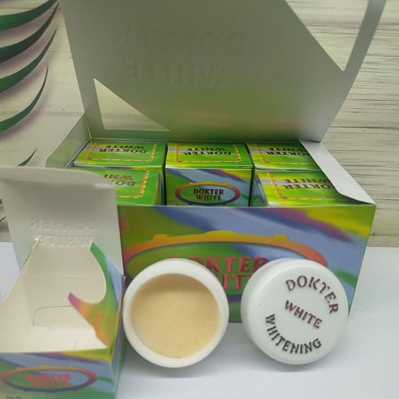 CREAM DOKTER WHITE//WHITENING CREAM DR WHITE (12pc)