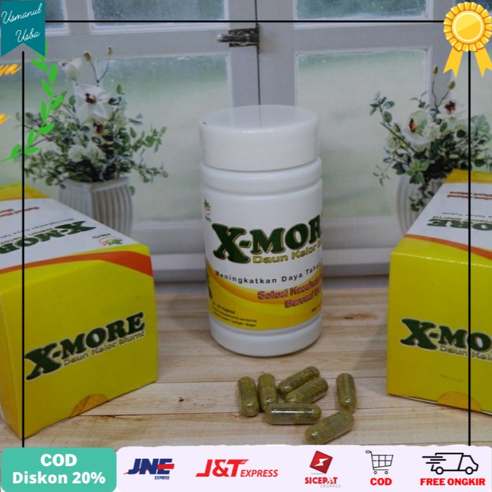

◾COD◾ Herbal X-More Daun Kelor
