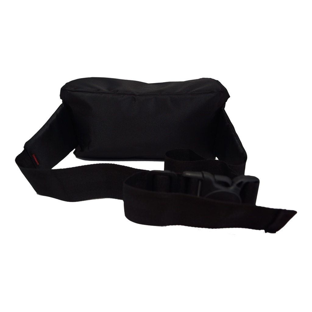 Tas Kamera Waistbag Waterproof Pria Wanita Warna Hitam - 491ZAS