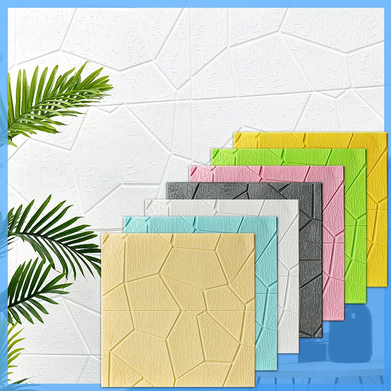 Wallpaper Dinding Foam Dekorasi Dinding Kamar Rumah / Wallpaper Foam 3D