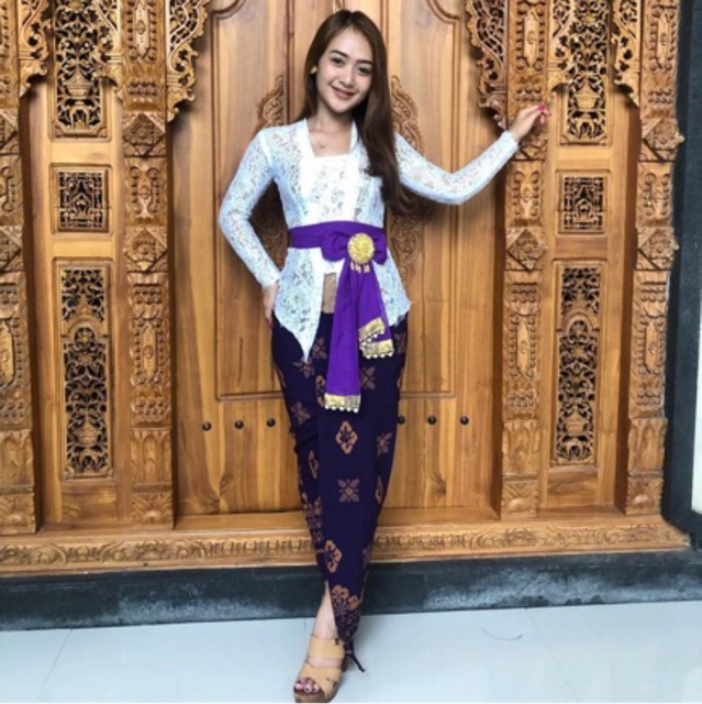 Set kebaya jadi kutubaru stretch