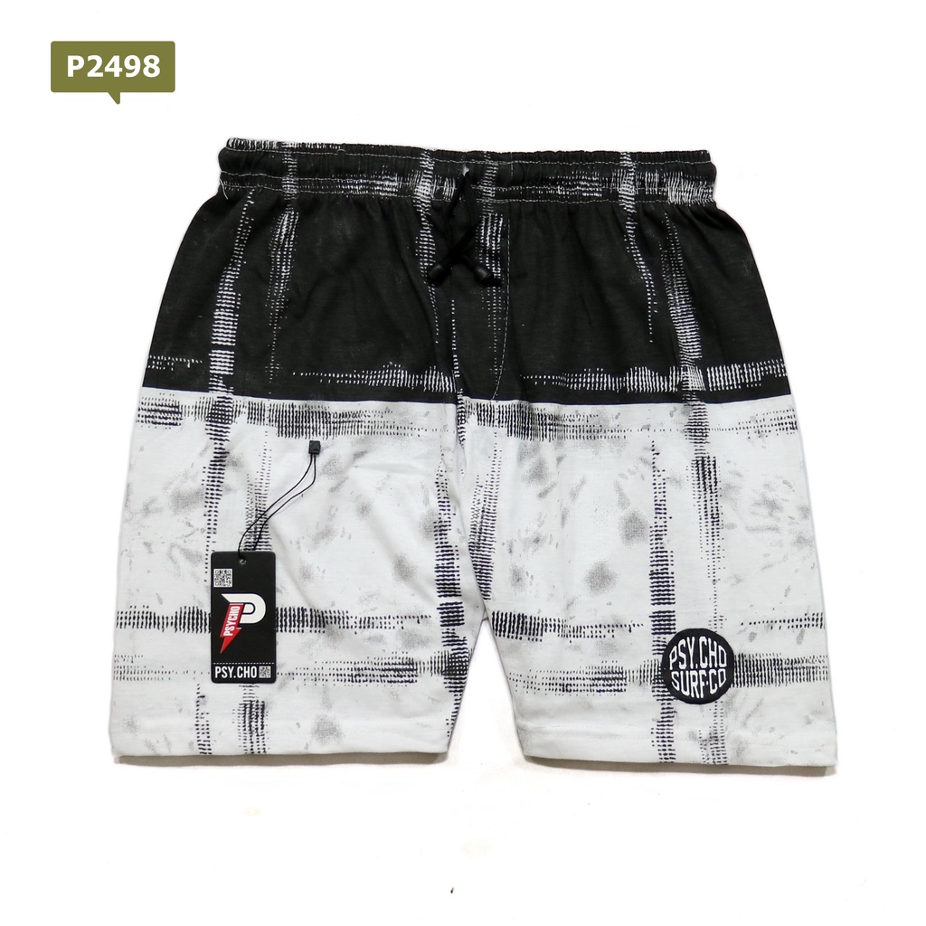 BEST SELLER - BOXER PRIA WANITA CELANA PENDEK GROSIR KOLOR PANTAI-DBM-X40