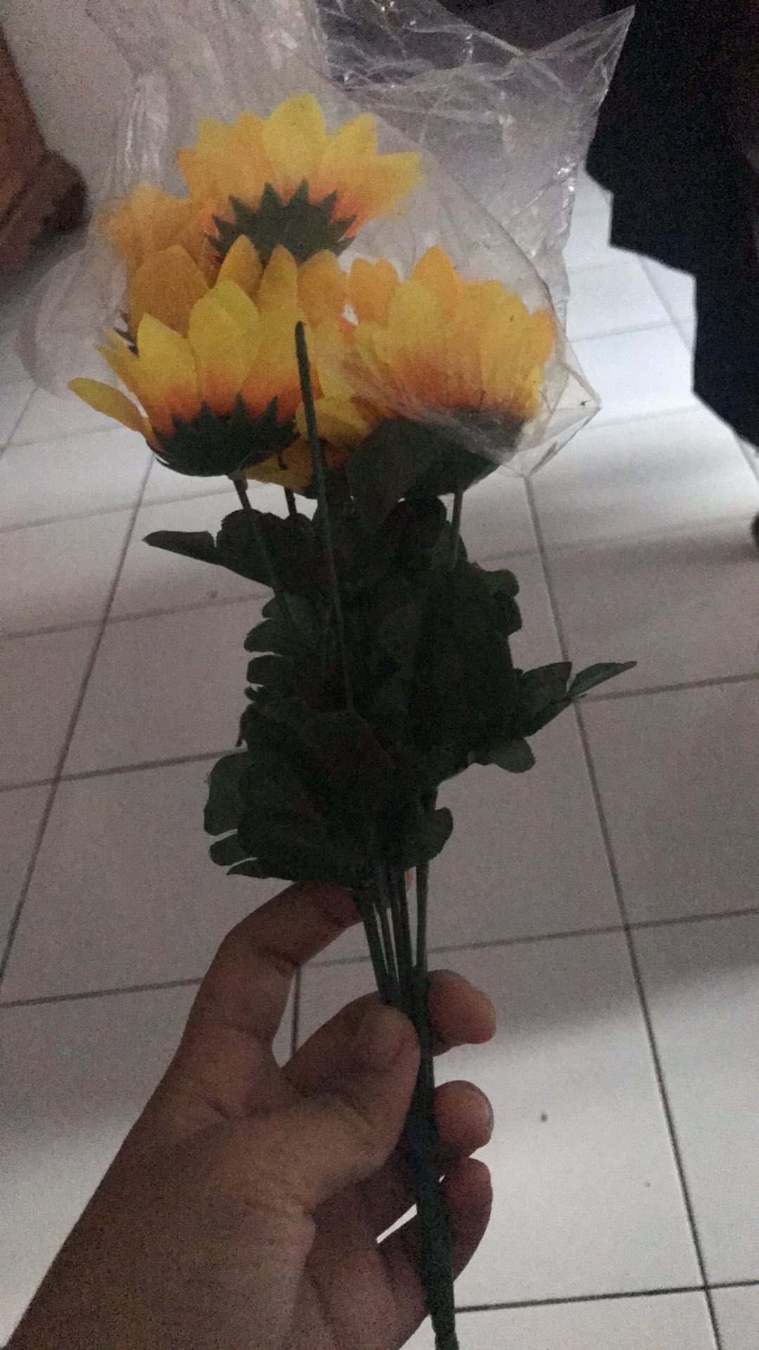 Guninco Bunga Matahari Artificial Imitasi Hiasan Meja Ruang Tamu Dekorasi Ruangan