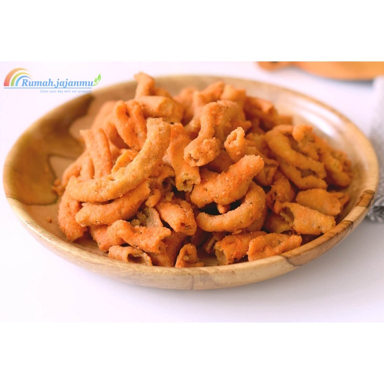 

Keripik Usus 250 gr kripsus Pedas daun jeruk 250 gram kripik usus crispy 250gr