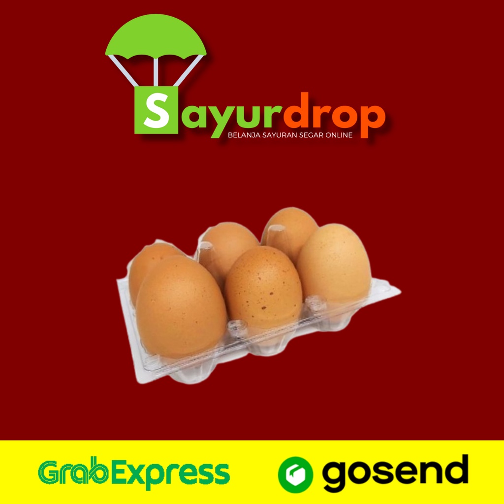 

Telur Ayam Negeri 6 Butir - Murah Cepat - Instant/Same Day Delivery (Sayurdrop)