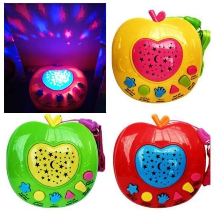 [BISA COD] PROMO Apple Learning Qur'an Apple Alquran + PROJECTOR LAMP Mainan Edukasi