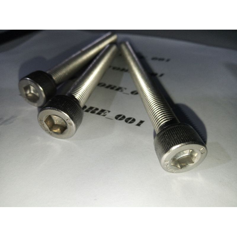 Baut L M10 x 90 (9cm) drat halus 1.25, stainless 304 THE A2-70