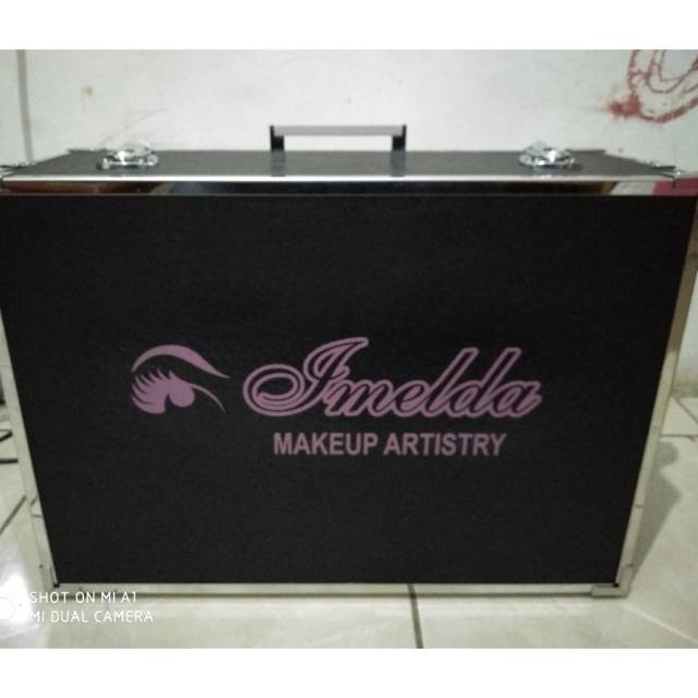 Beautycase Atau Koper Make Up 6 Lampu
