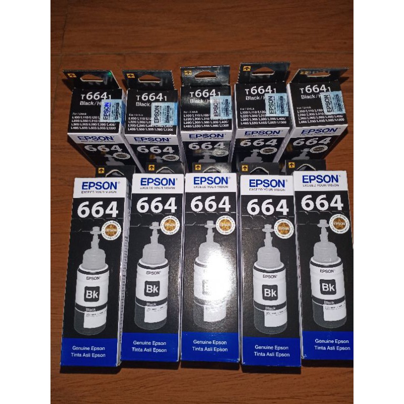 TINTA EPSON 664 BLACK ORIGINAL