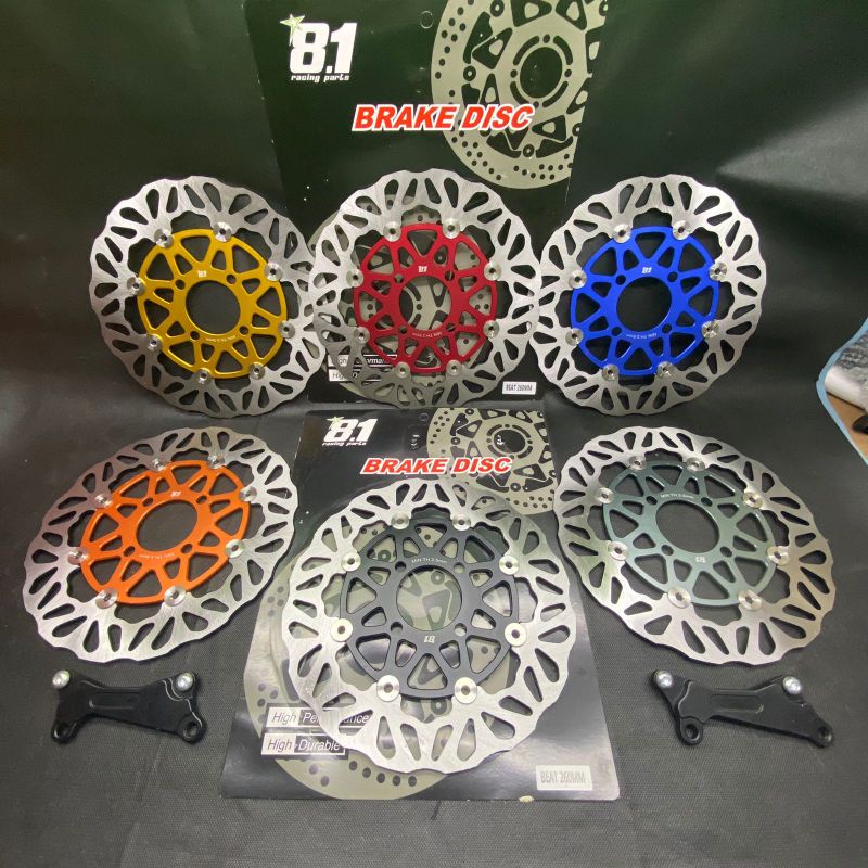 Piringan Brake Disc Model Daytona 8.1 Racing floting stanless 260mm Beat Vario old Vario 110mm