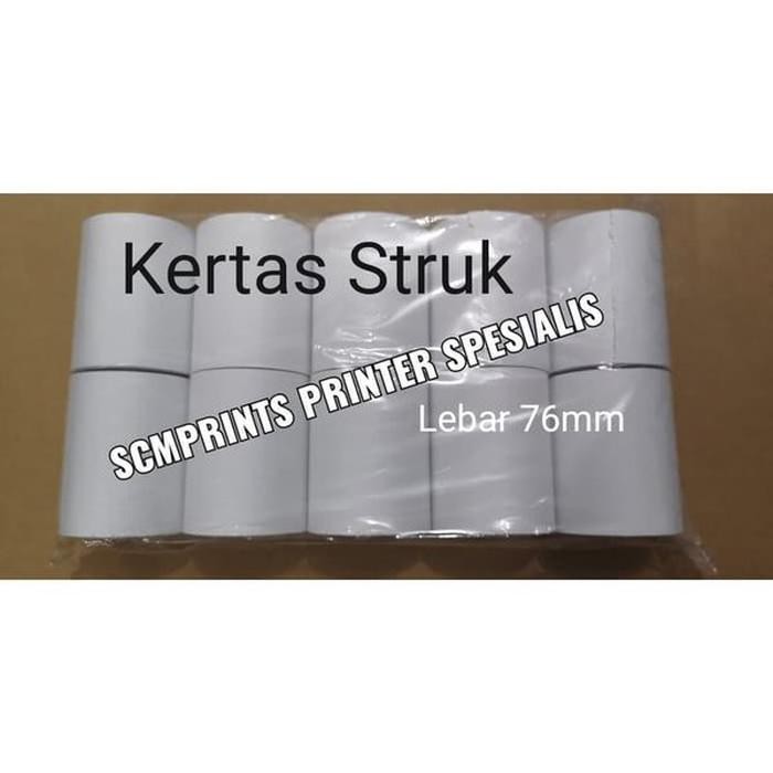 

Part Murah Kertas Printer Kasir Rangkap 3 NCR 3 ply Struk Kasir TMU 220 TMU 210