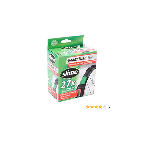 Slime Self Healing Tube Schrader Valve 27X 1 1/8-1 3/8 Ban Dalam Sepeda Anti Bocor