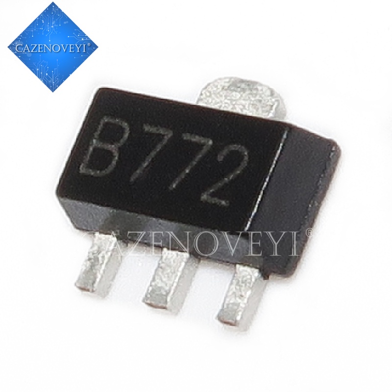 20pcs Transistor B772 Sot89 2sb772 Sot-89 3a / 30v 772 Smd