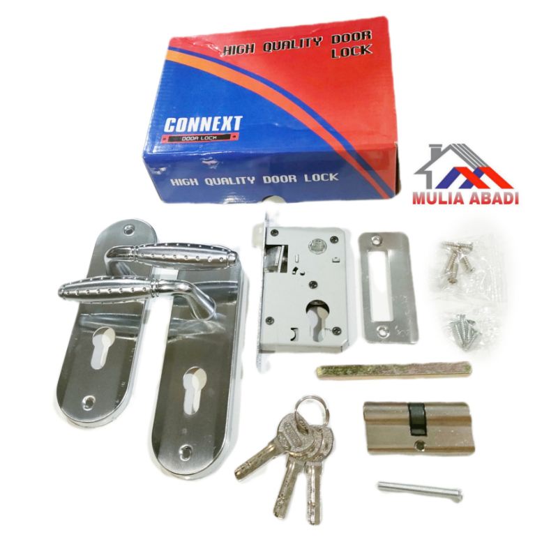 KUNCI PINTU KECIL SET /HANDLE PINTU KECIL