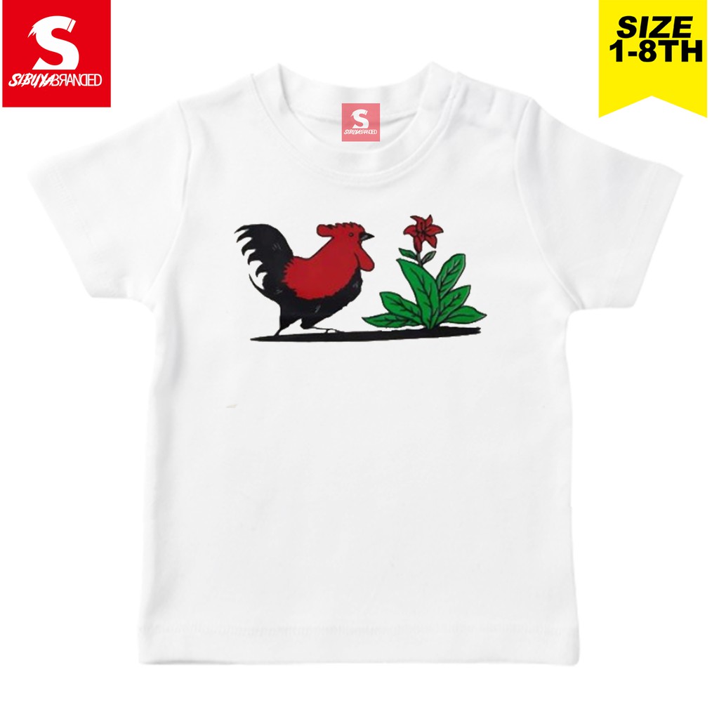  KAOS  ANAK AYAM  JAGO  kaos  distro anak terlaris baju anak 