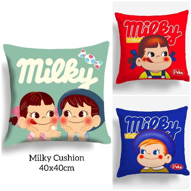 BANTAL SOFA PRINT MOTIF MILKY POKO PEKO CHAN SERIES 40X40 CM