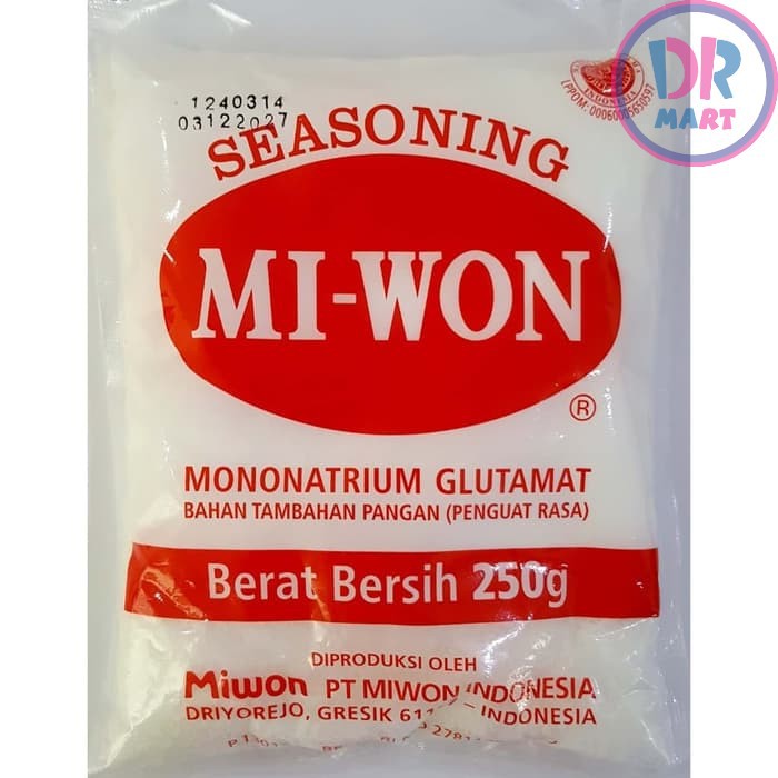

MiWon Seasoning Mononatriun Glutamat 250 gram