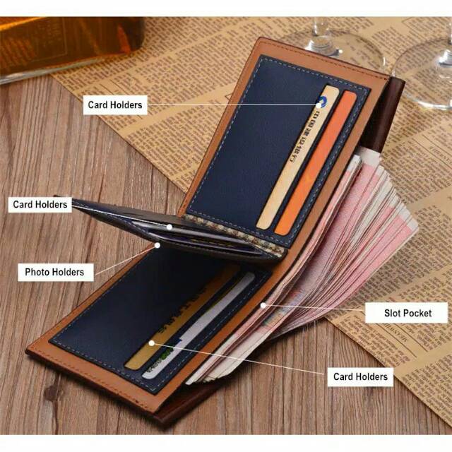 BS [COD] Dompet pria Fuerdanni  DL107 Terlaris