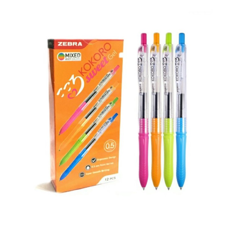 

Zebra Kokoro Sweet Gel Pen / Bolpoin