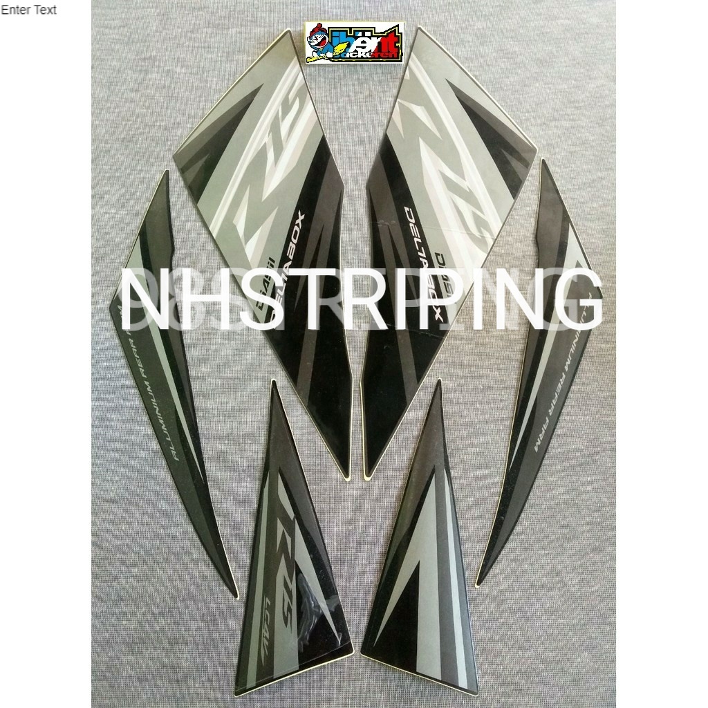 STRIPING R15 HITAM  2014 2015 STRIPING LIS STANDAR ORI YAMAHA