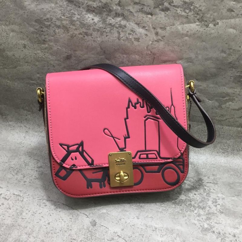 COACH Hutton Saddle Bag