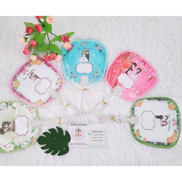 SOUVENIR KIPAS WEDDING
