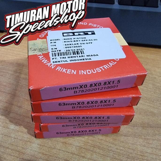 ,,,,,,,] RING PISTON RIK BRT 63 MM