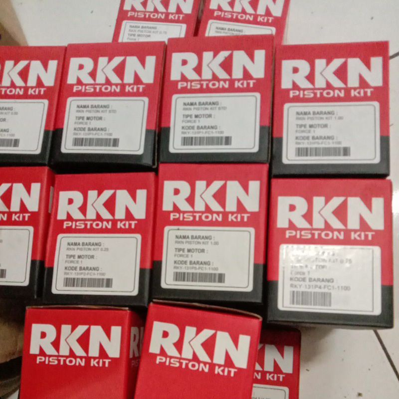 Piston/seher kit F1ZR F1 FORCE 1 FIZR F1Z FIZ R ZR FOSWAN ONE Set RKN RIK RIKEN RXN STD 25 50 75 100 125 150 175 200-4