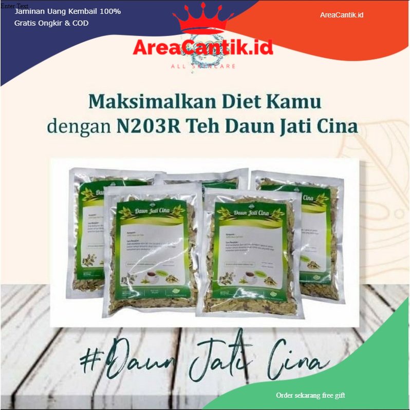 

SKINCARE BPOM VIRAL Teh Daun Jati Cina
