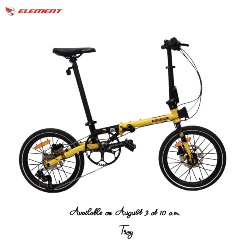 sepeda lipat Element troy 16 Inch 10 Speed - Bike To Work