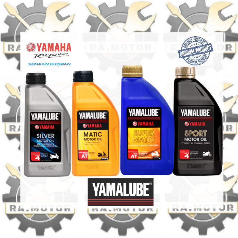 [Baca Deskripsi]Oli Yamalube Silver Matic Sport Super Matic Gardan Matic-Yamaha Original