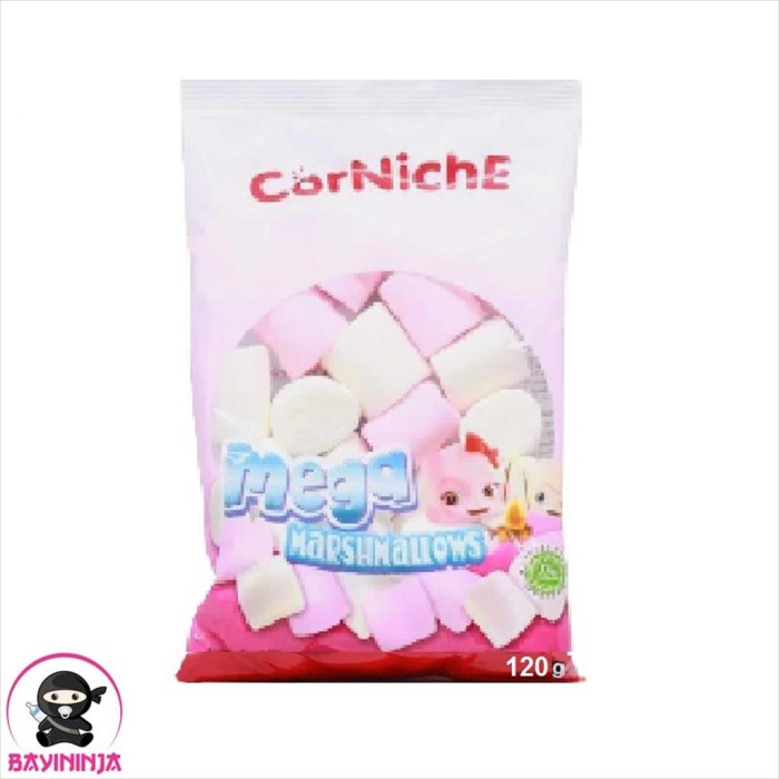 

CORNICHE Marshmallow Mega Size 120 g T-Ninja Bayi 01