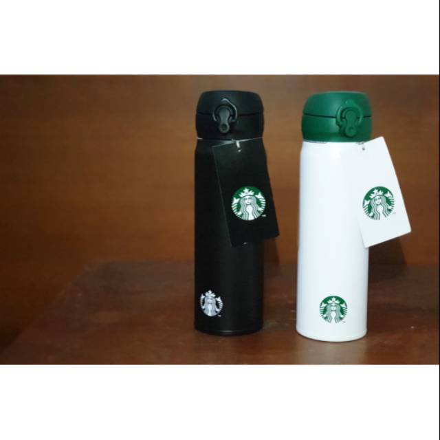 Tumbler starbucks original asli siren termos stainless dijamin lbh murah dr store hitam putih hijau